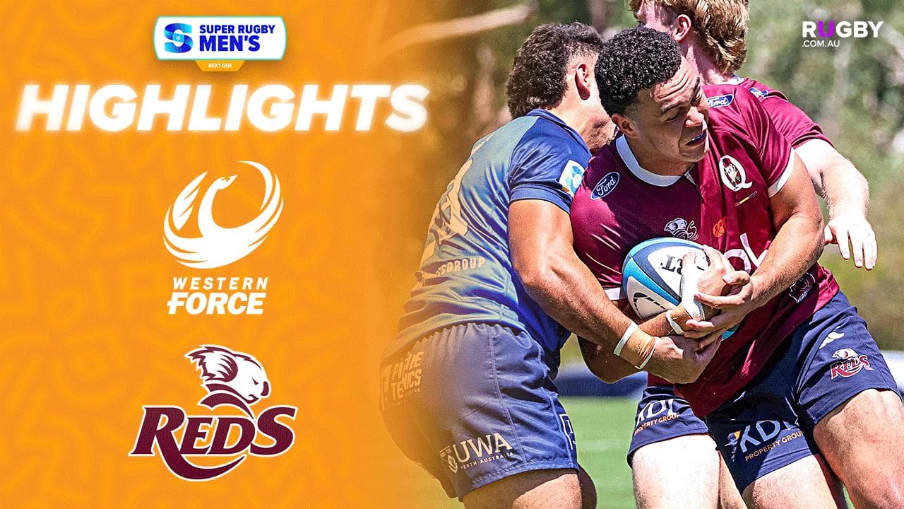 Western Force v Queensland Reds Highlights | Super Rugby Next Gen | Round 3