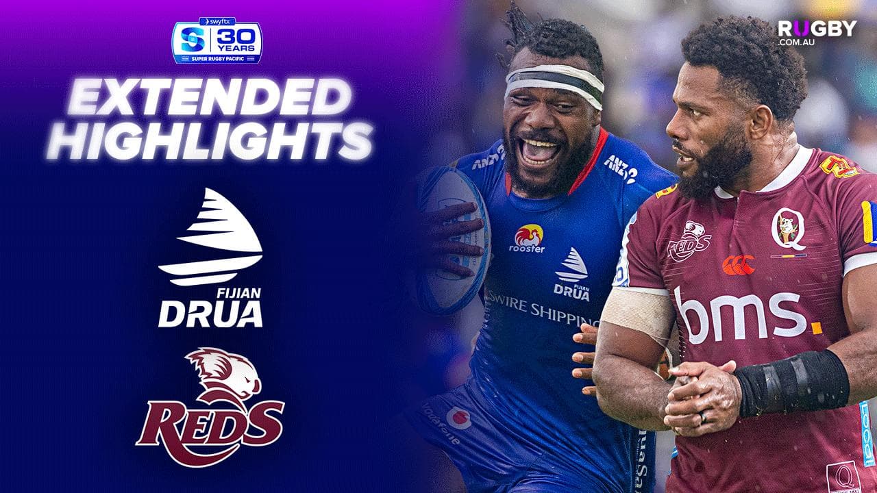 Fijian Drua v Reds Extended Highlights | Round 6 | Super Rugby Pacific 2026