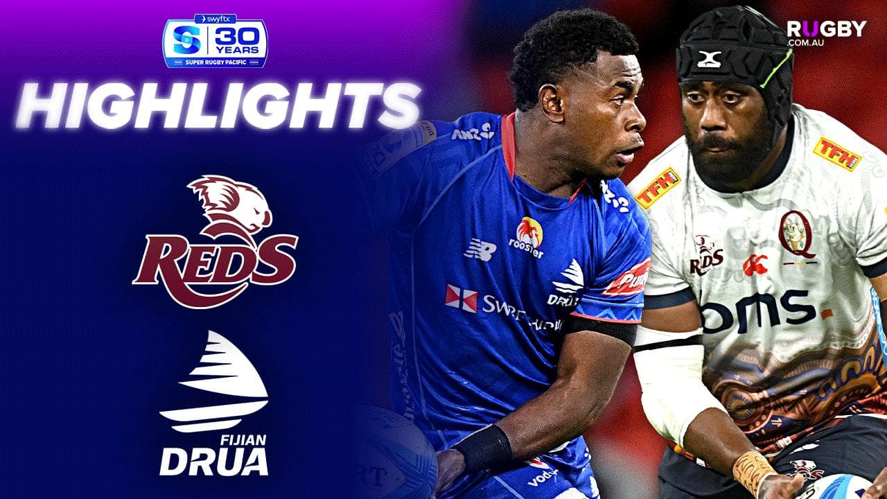 Queensland Reds v Fijian Drua Highlights | Round 16 | Super Rugby Pacific 2026