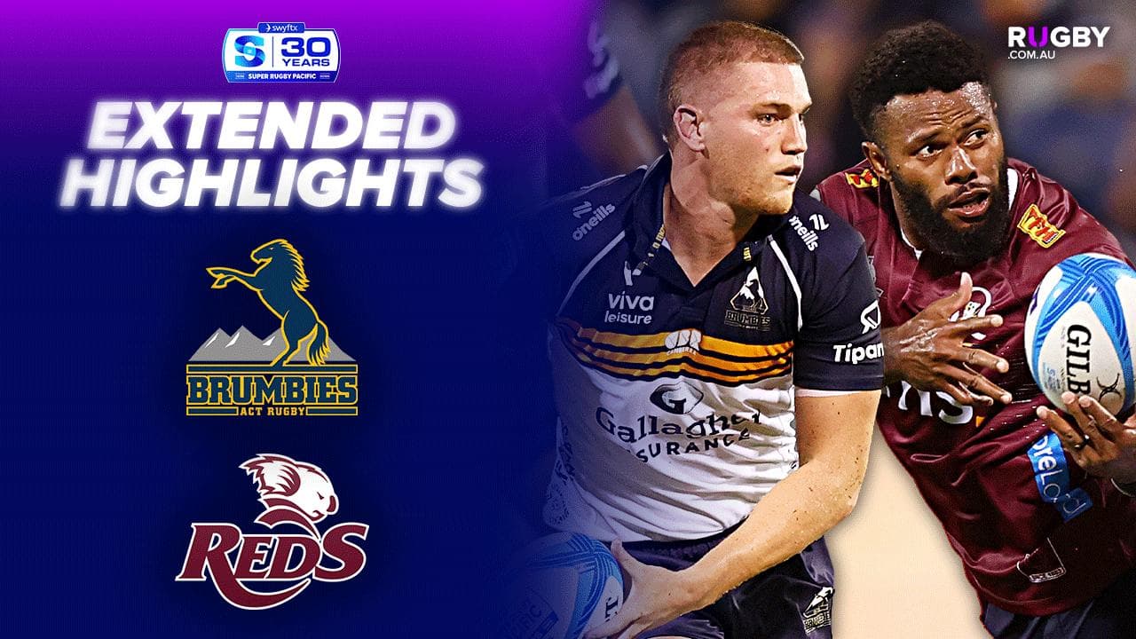 Brumbies v Reds Extended Highlights | Round 4 | Super Rugby Pacific 2026