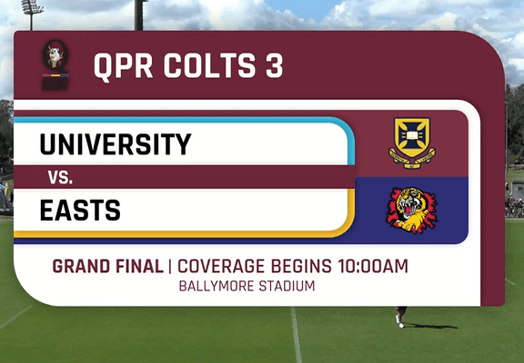 2026 Queensland Premier Rugby Colts 3 Grand Final University of Queensland v Easts