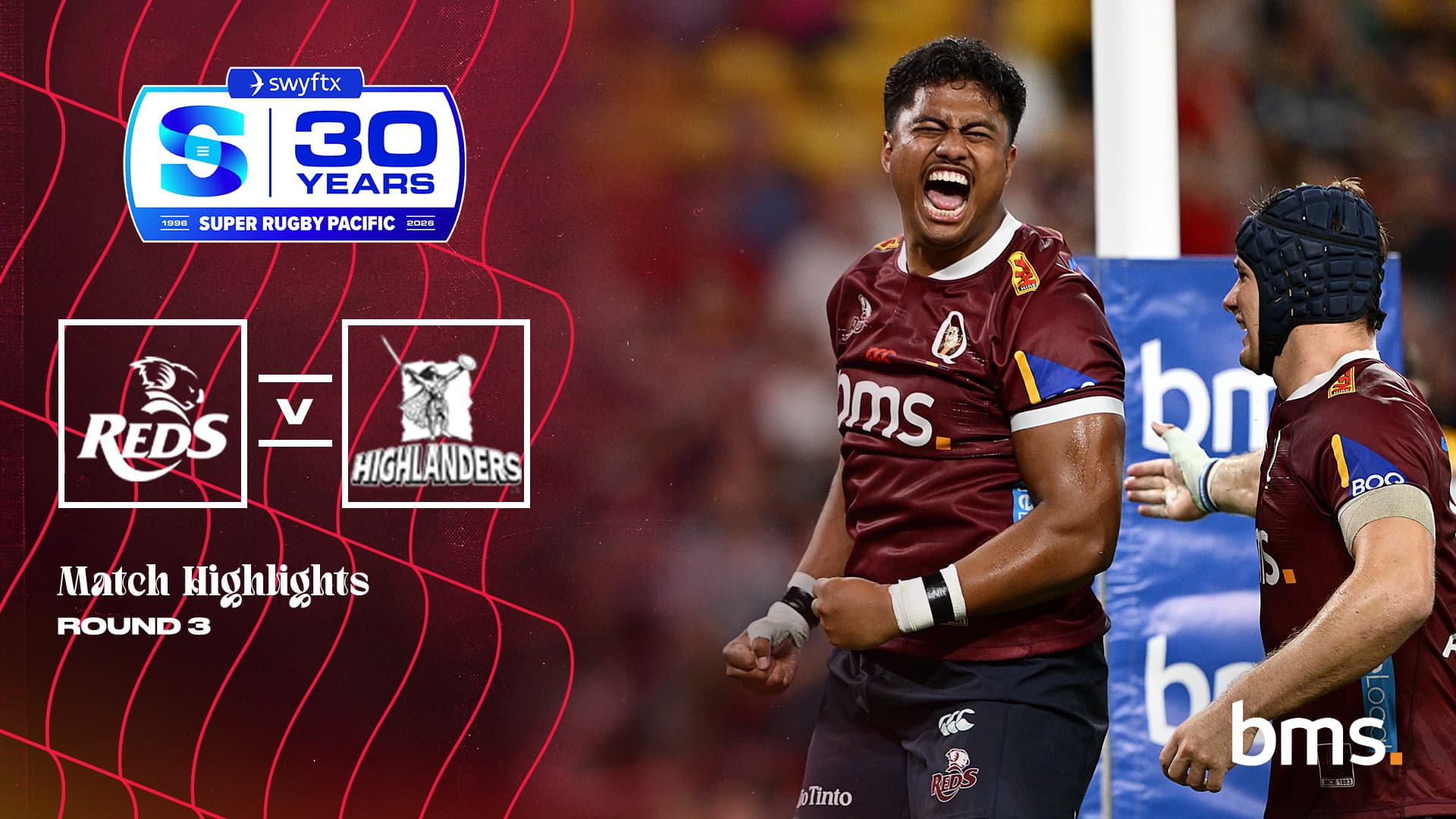 MATCH HIGHLIGHTS: Queensland Reds v NSW Waratahs | Super Rugby Pacific Round 3