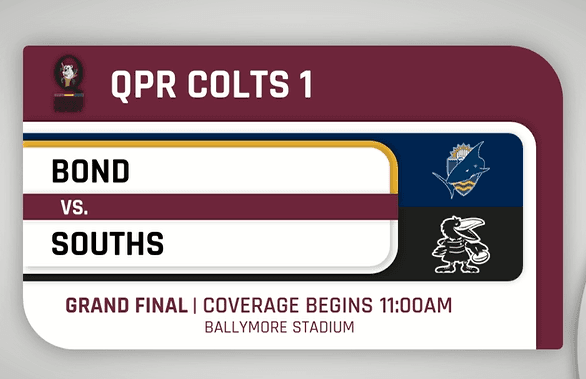 2026 Queensland Premier Rugby Colts 1 Grand Final Bond University v Souths