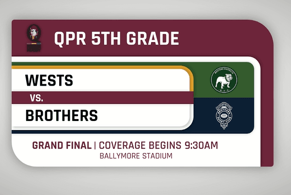 2026 Queensland Premier Rugby 5th Grade Grand Final Wests v Brothers