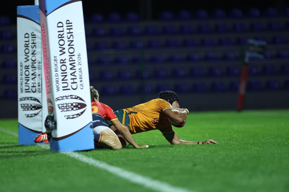 Australia U20 have thumped Spain in their Junior World Championship opener. Photo: World Rugby