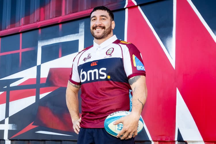 Reds prop Jeffery Toomaga-Allen...locked in at the Reds for another season in 2026