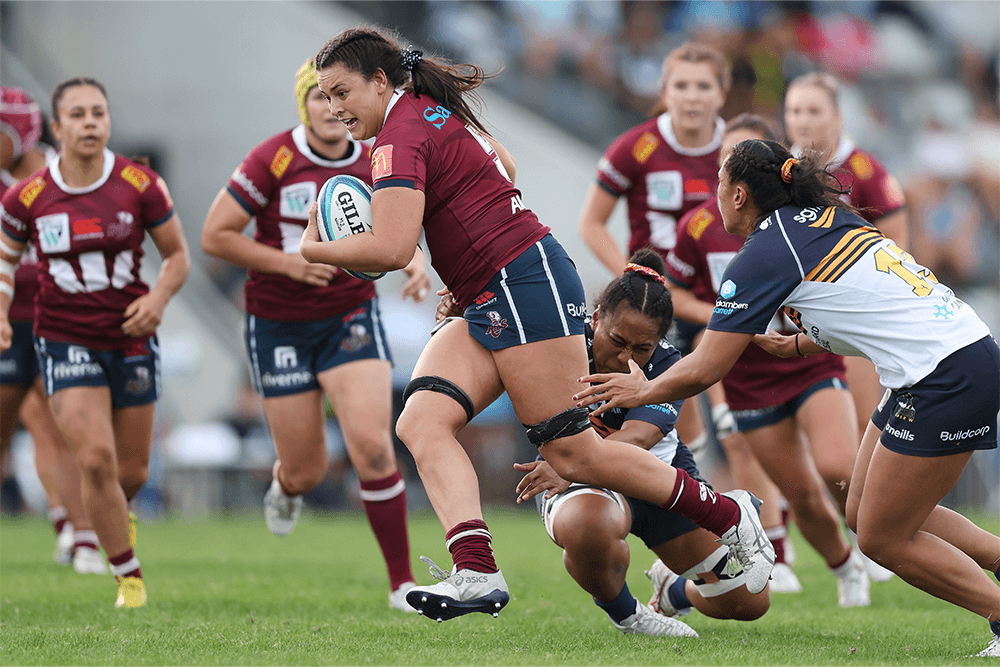 Annabelle Codey on the charge in Sydney. Photo: Getty Images.