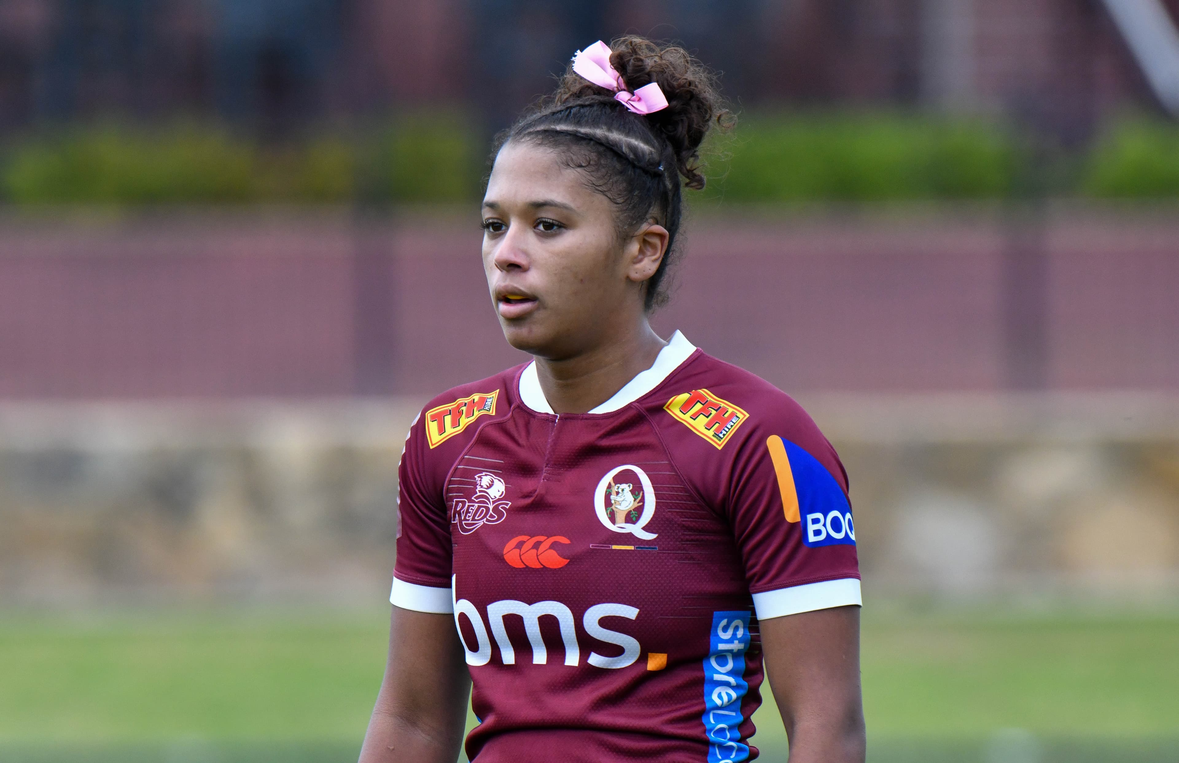 Queensland's Next Gen 7s winger Tiki Calliste...identified under youth retention scheme