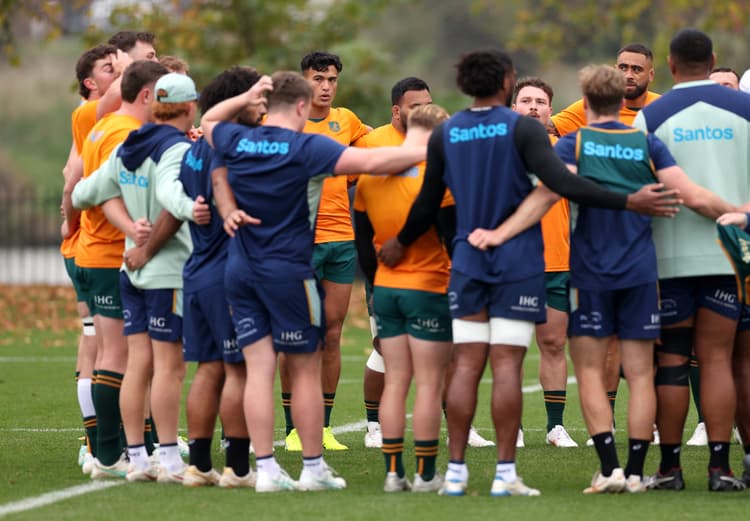 The Wallabies will assemble in Sydney for three days early in the new year. Photo: Getty Images