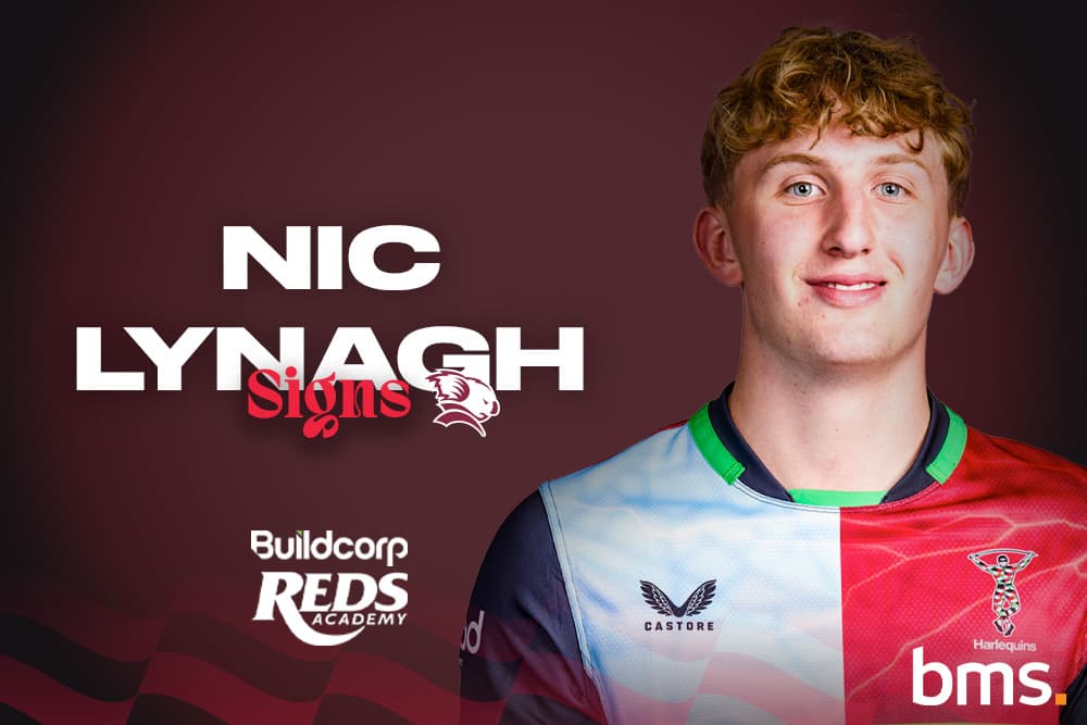 Nic Lynagh is set to join the Buildcorp Reds Academy in 2026