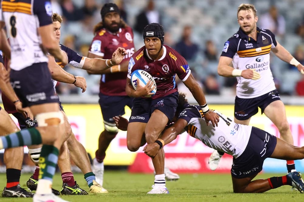 Queensland Reds star Treyvon Pritchard has been thrust straight into the Australia U20 starting side for Sunday’s (AEST) Junior World Championship opener against Spain. Photo: Getty Images