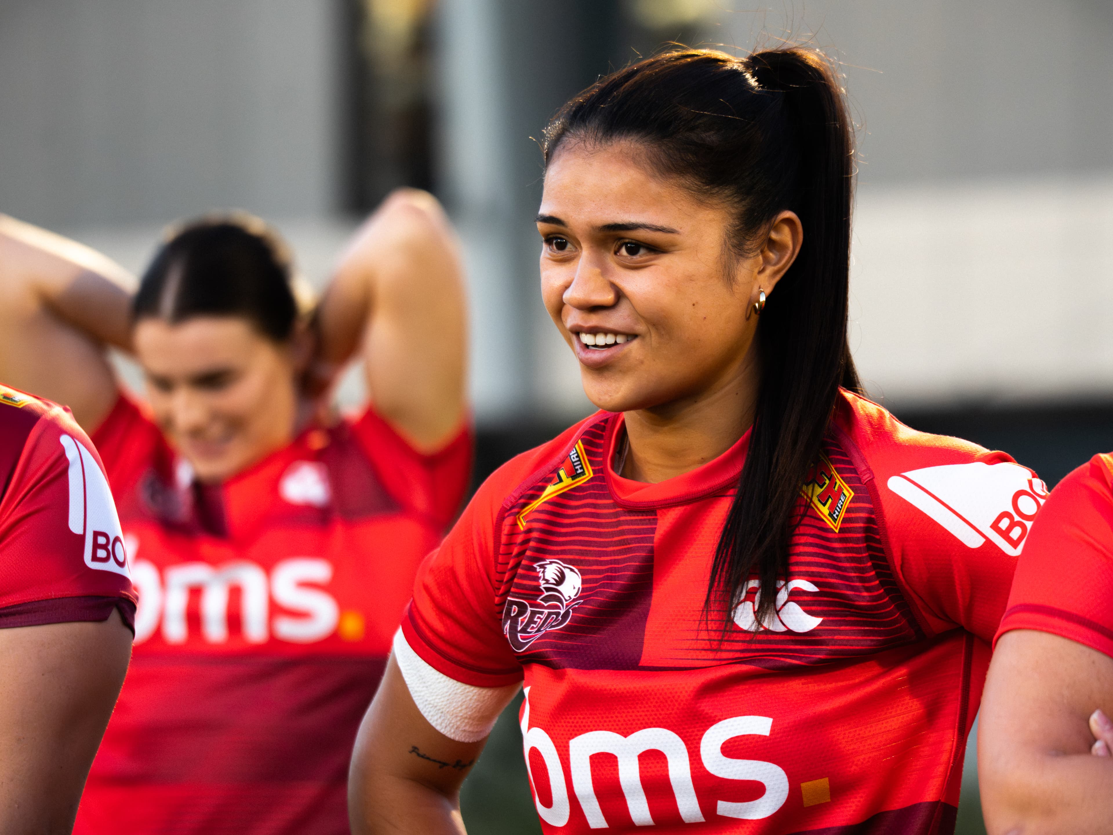 Alysia Lefau-Fakaosilea...back for the Reds and ready to play a mix of sevens and 15-a-side rugby