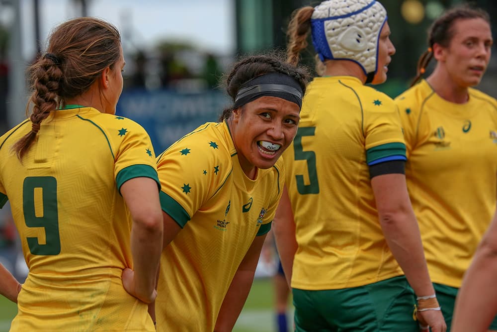 Prop Hilisha Samoa hasn't represented the Wallaroos since the 2017 Rugby World Cup in Ireland. 