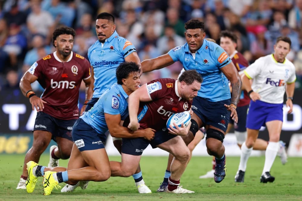 Reds hooker Matt Faessler...making his club return with Brothers. Photo: Getty Images
