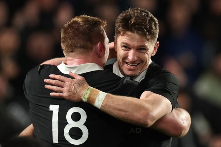 All Blacks flyhalf Beauden Barrett wants to see a return to Japanese involvement in Super Rugby Pacific. Photo: Getty Images