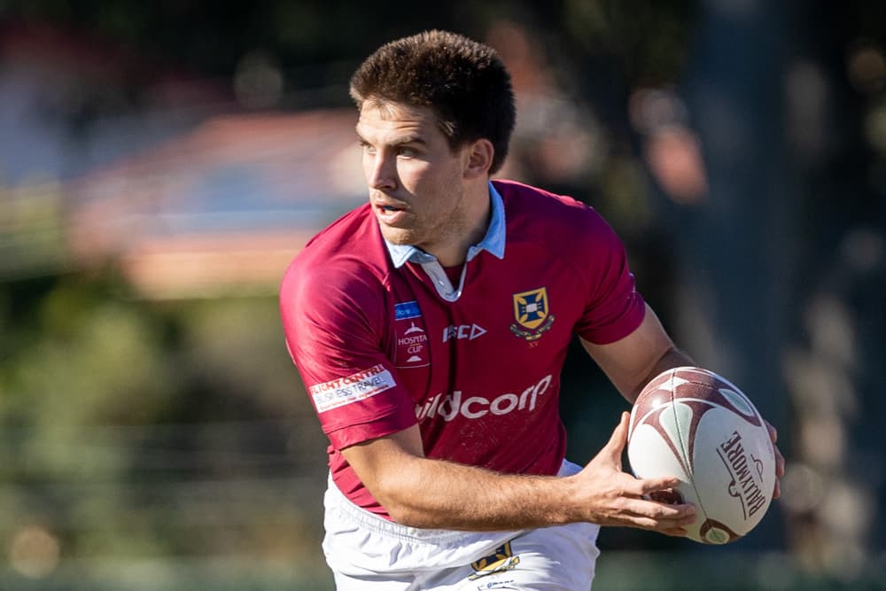 University scrumhalf Flynn McDermott in action against Souths. Image: QRU Media