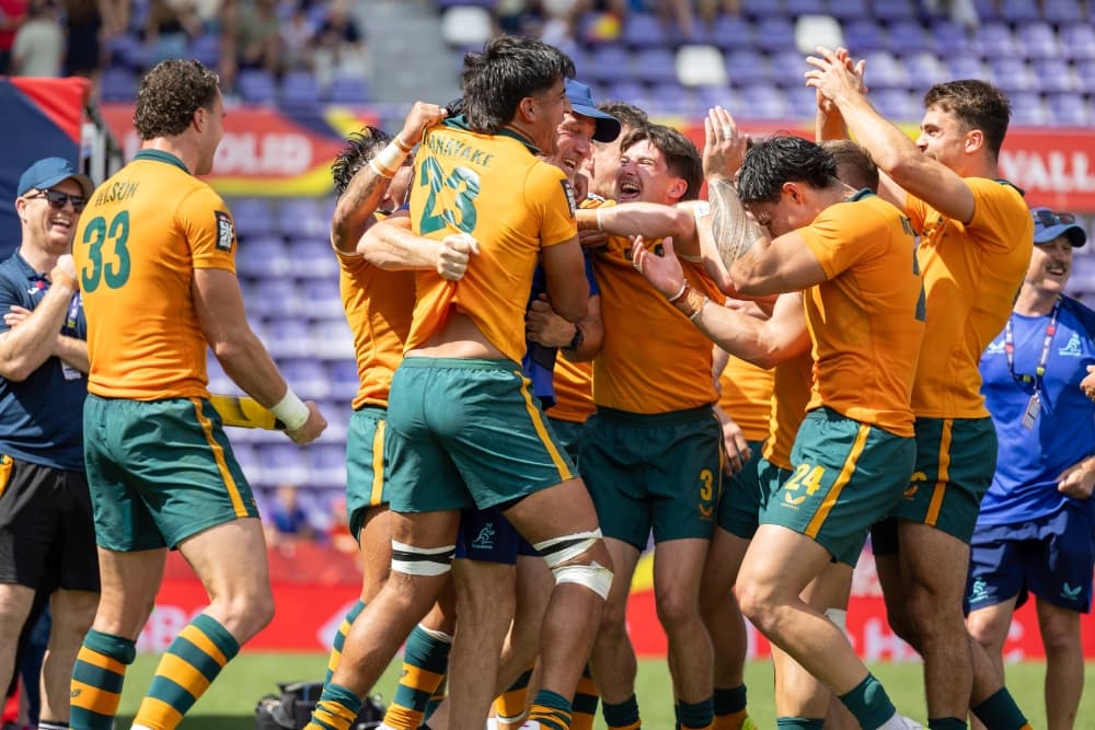 Breaking down the maths and results needed for Australia's sides to claim the World Championships. Photo: World Rugby