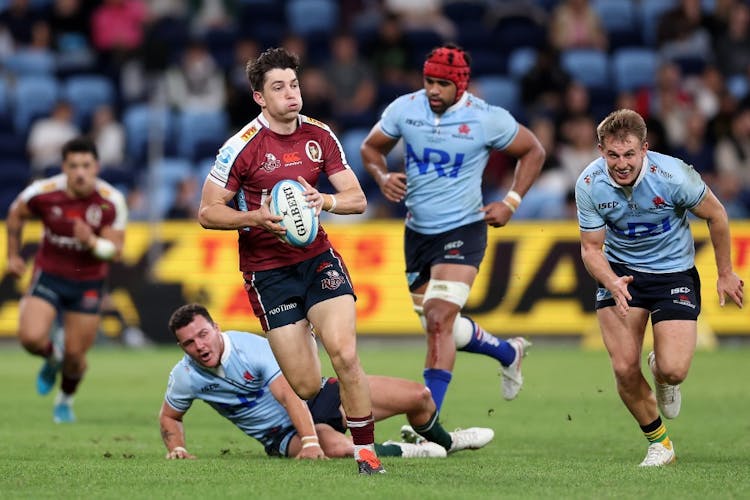 The Reds narrowly held on to defeat the Waratahs. Photo: Getty Images