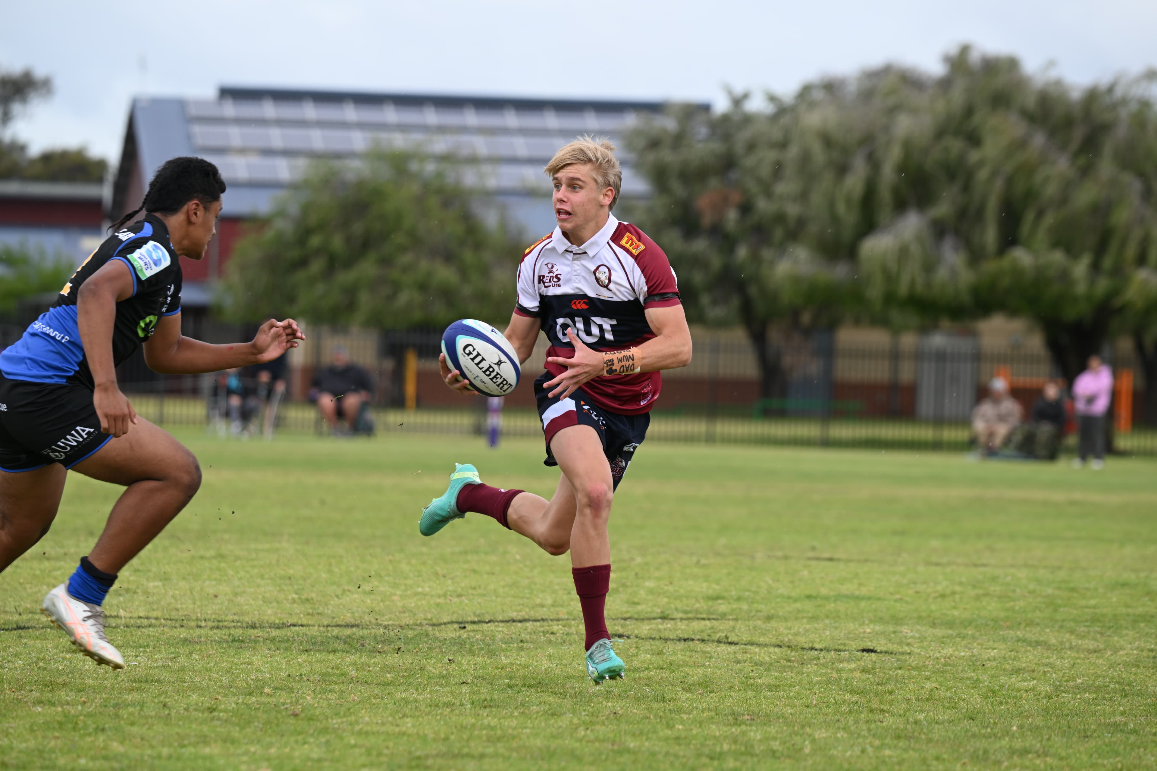 Chilli Tonelli-Smith in action against the Western Force in Perth last weekend