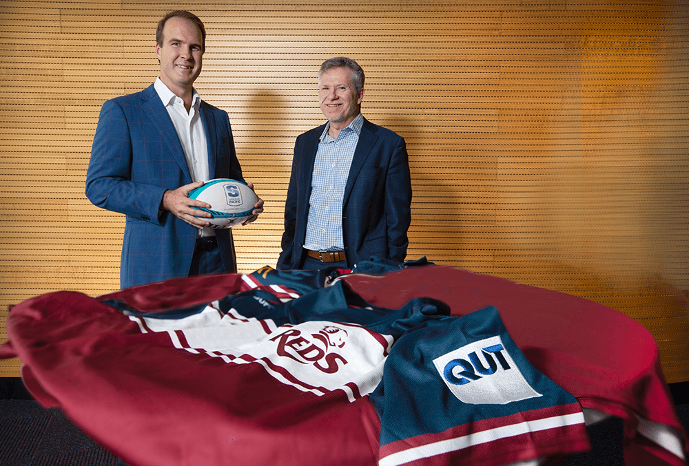 QRU CEO and QUT Vice-President (Business Development) Professor Mark Harvey. Photo: QUT/Anthony Weate.