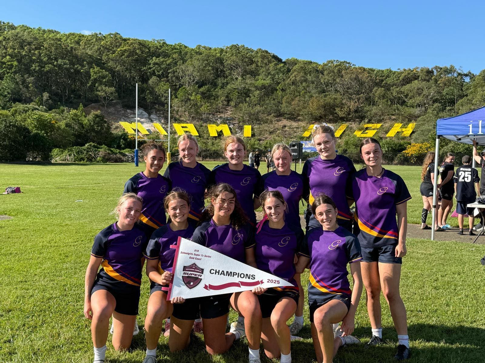 The Glennie School Under-18s...winners at Miami State High in the opening round of the Schoolgirls Super 7s Series