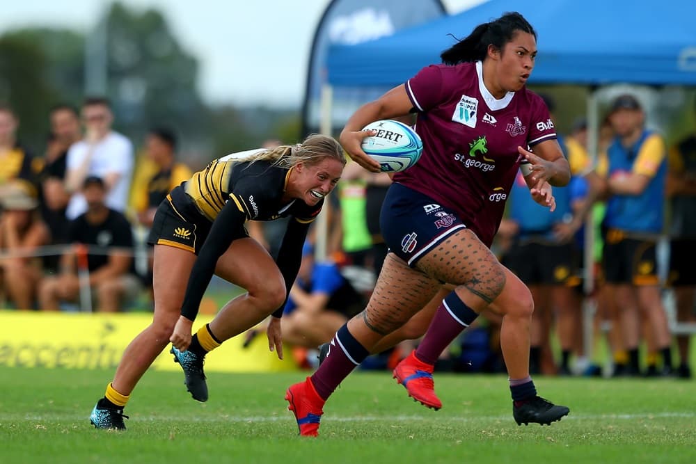 Liz Patu scored a hat-trick in the win. Photo: Getty Images.