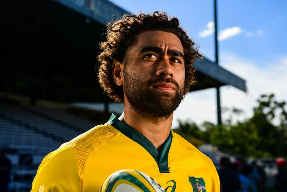 Lukhan Salakaia-Loto. Photo: RUGBY.com.au/Stu Walmsley