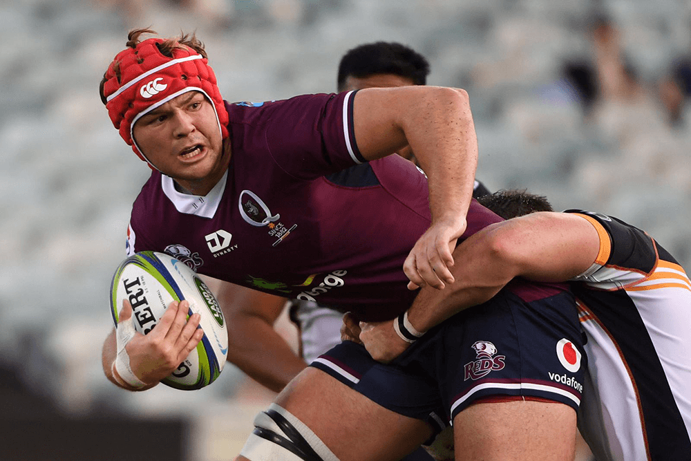 Backrower Harry Wilson scored on debut against the Brumbies.