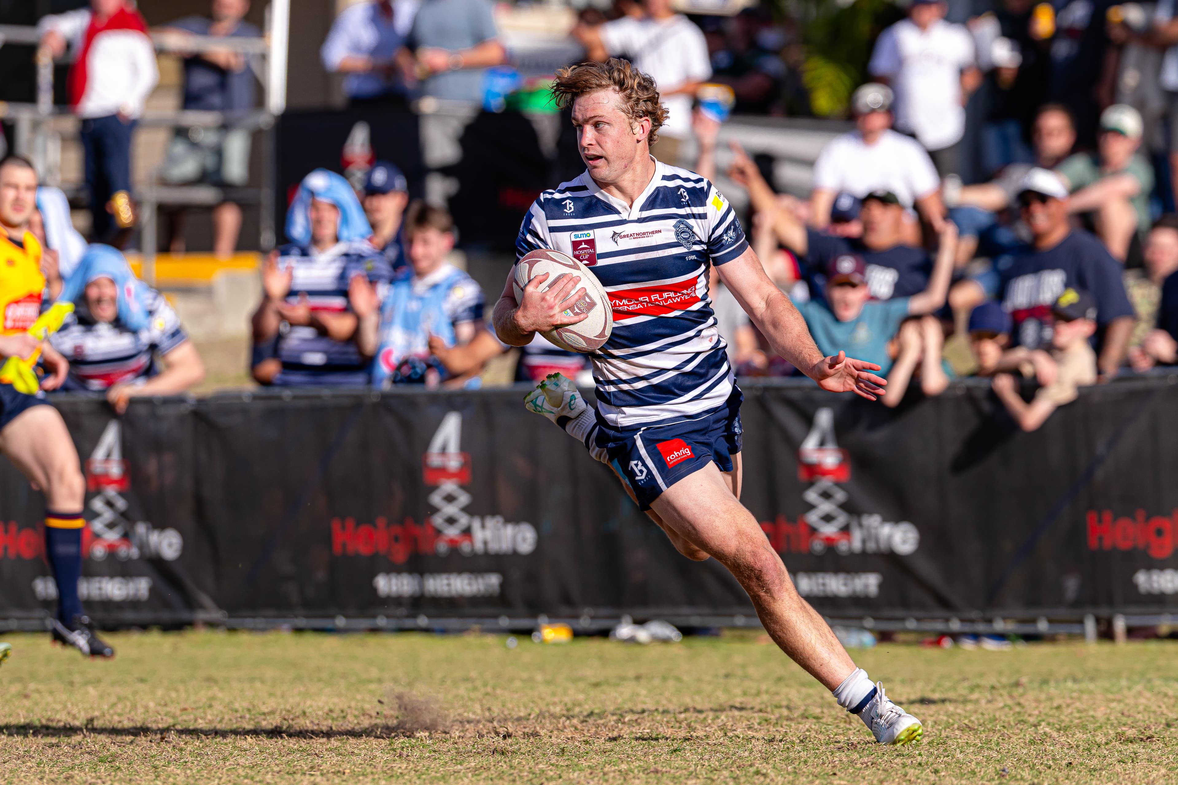 Brothers winger Tim Ryan...two-try effort against Norths in the major semi-final. Photos: Erick Lucero/QRU Media