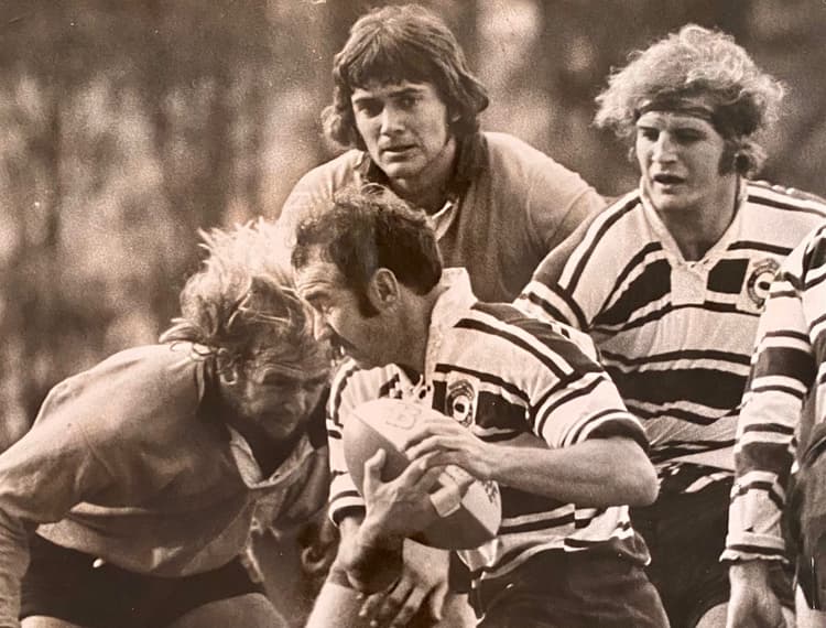 Ron Price...the former Queensland Reds flanker playing for Brothers in 1974