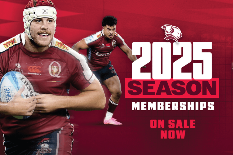 BECOME A 2025 QUEENSLAND REDS MEMBER