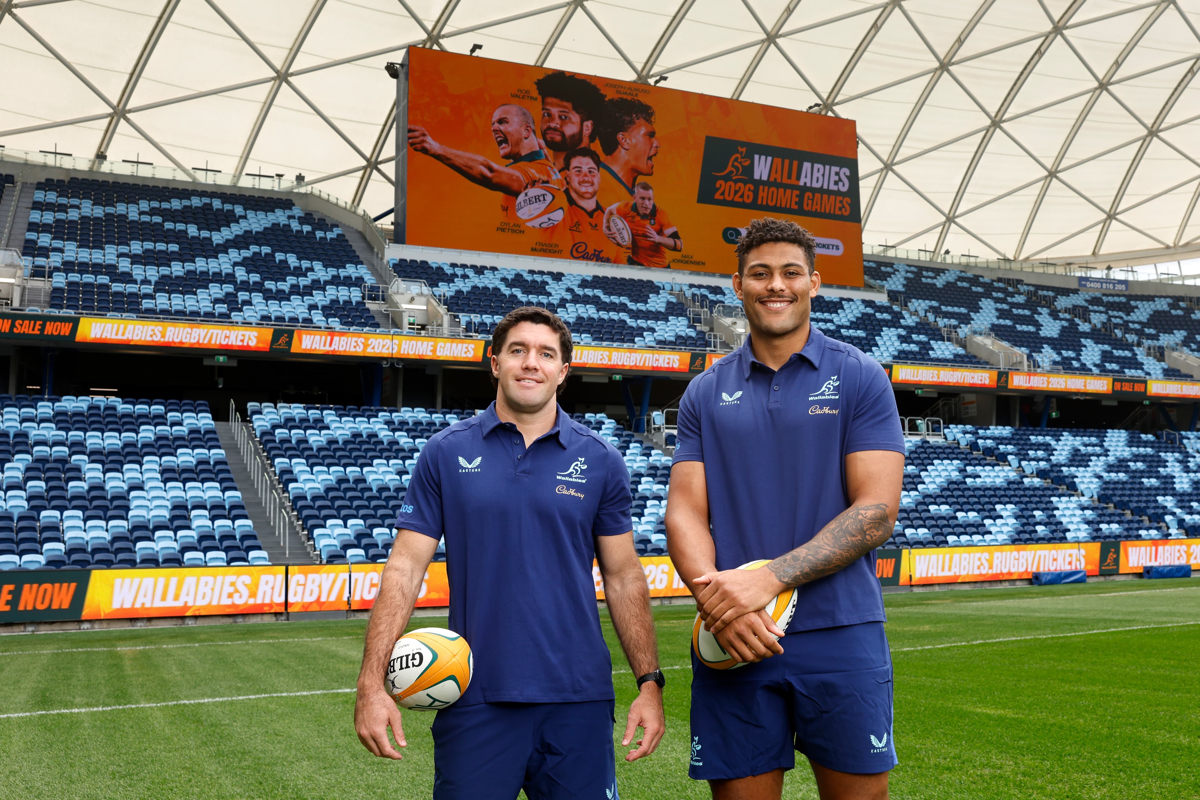 Ben Donaldson and Miles Amatosero have been named in the 37-man squad.  Photo: Getty Images