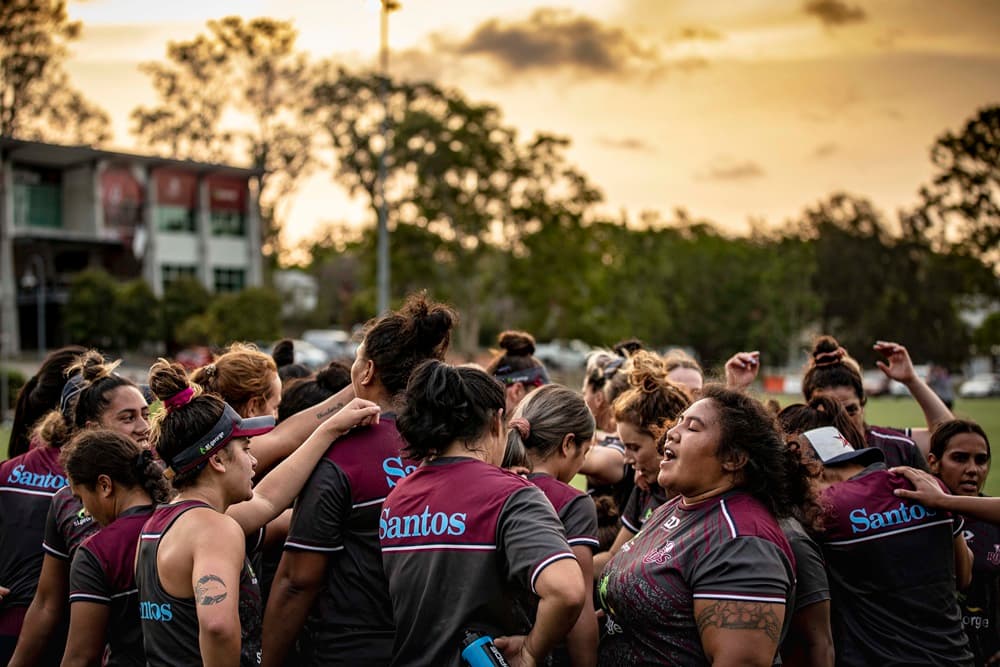 The St.George Queensland Reds squad has been named for the 2020 Super W season. Photo: QRU/Brendan Hertel