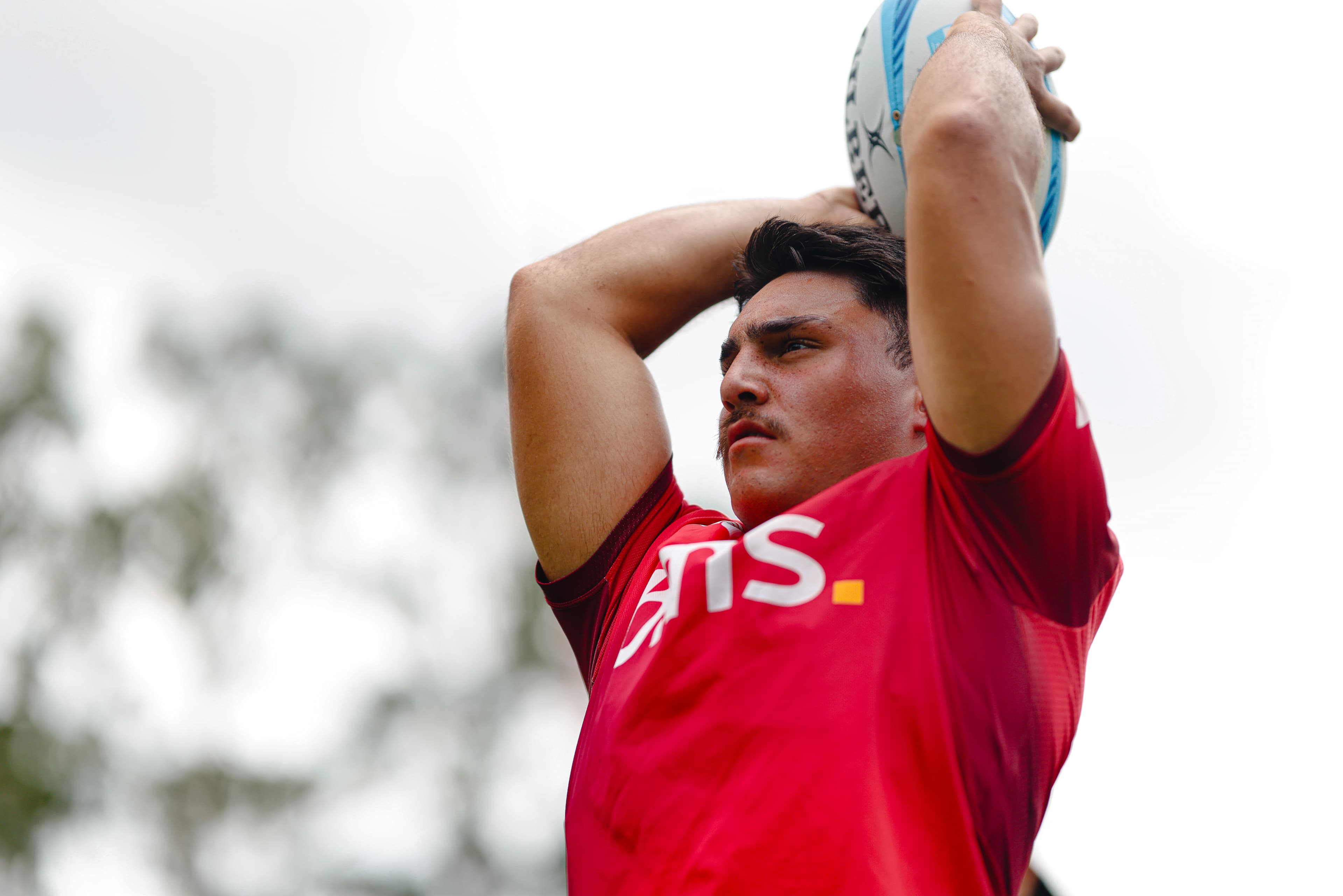 Reds squad forward Zac Hough...back with UQ at hooker for Hospital Cup kick-off