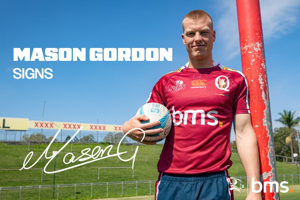 Queensland Red no. 1403 Mason Gordon has inked a one-year deal with the team