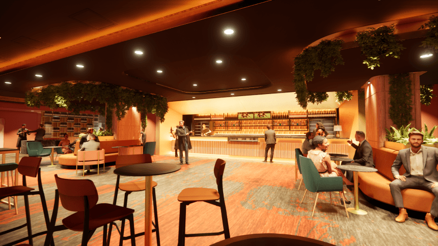Artist Render for CentreLine at Suncorp Stadium 