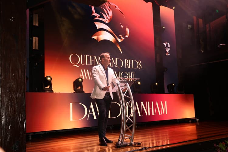 Reds Awards Night...Queensland Rugby Union Chief Executive David Hanham at the 2024 function