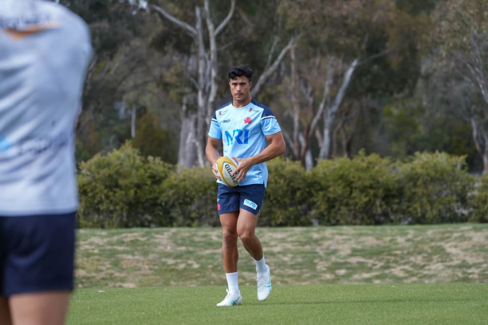 Joseph-Aukuso Suaalii is loving life in Rugby. Photo: Julius Dimataga/RA Media