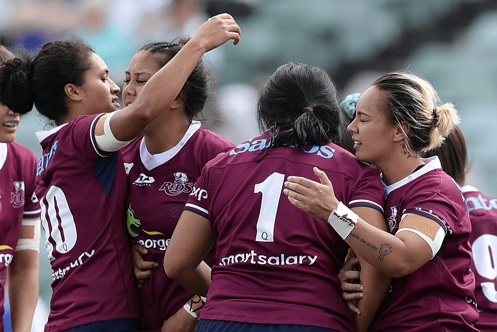 The St.George Queensland Reds sealed a second-place finish with a win over the Brumbies. Photo: Getty Images.