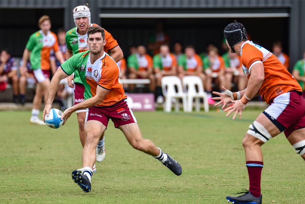 Lawson Creighton in actions for the Reds Development against Eastern Suburbs. Image: Stephen Tremain