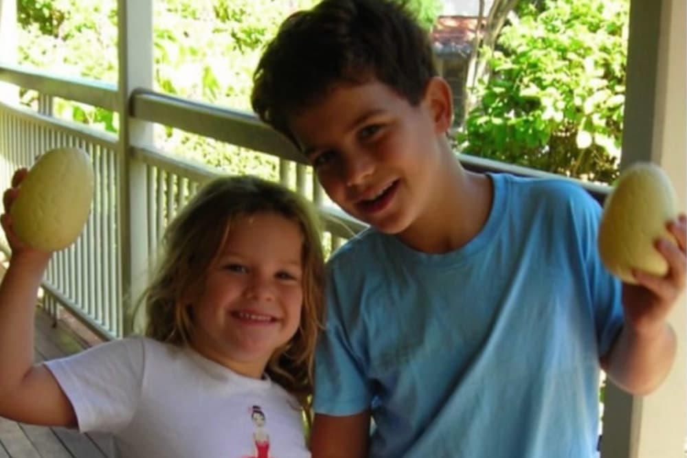 Josh Nasser and sister Bella