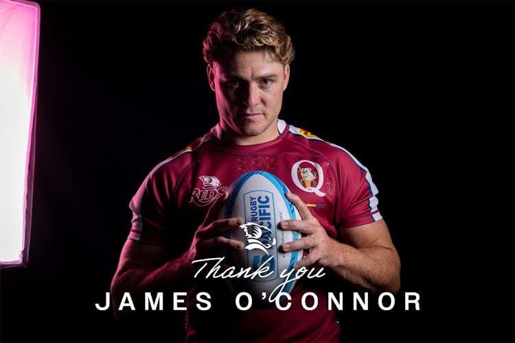 James O'Connor represented Queensland 68 times including co-captaining the side to the 2021 Super Rugby AU title 