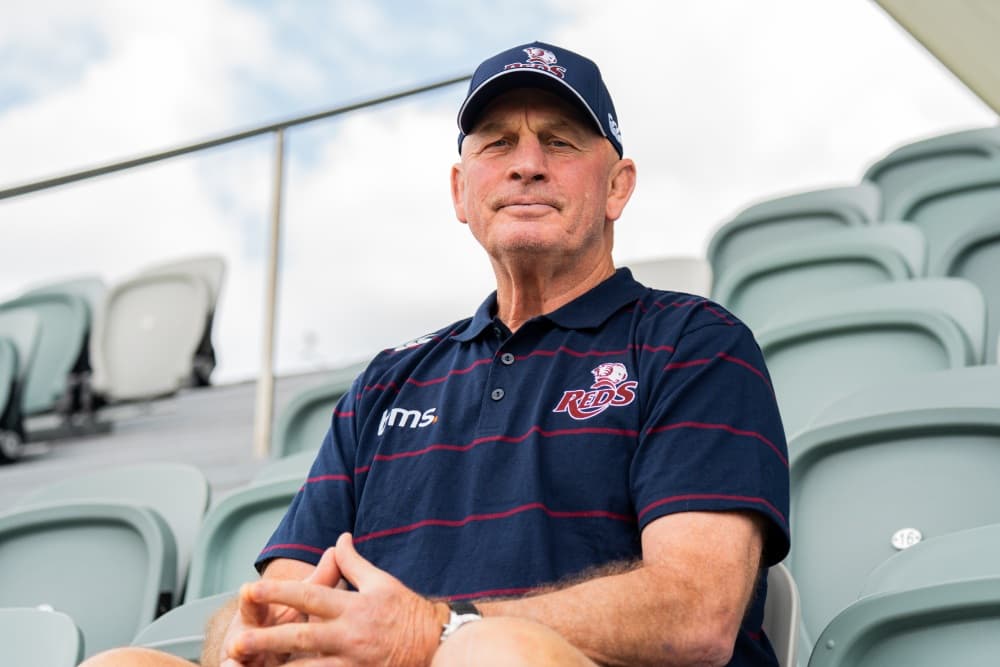 Vern Cotter is settling in his new digs with the Queensland Reds. Photo: Neha Kumar/Reds Media