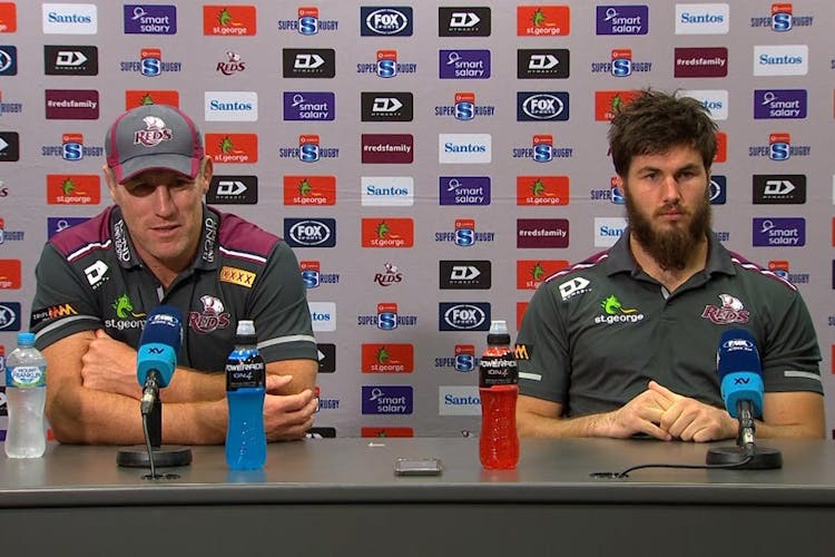 Vodafone Super Rugby AU Qualifying Final: Reds press conference