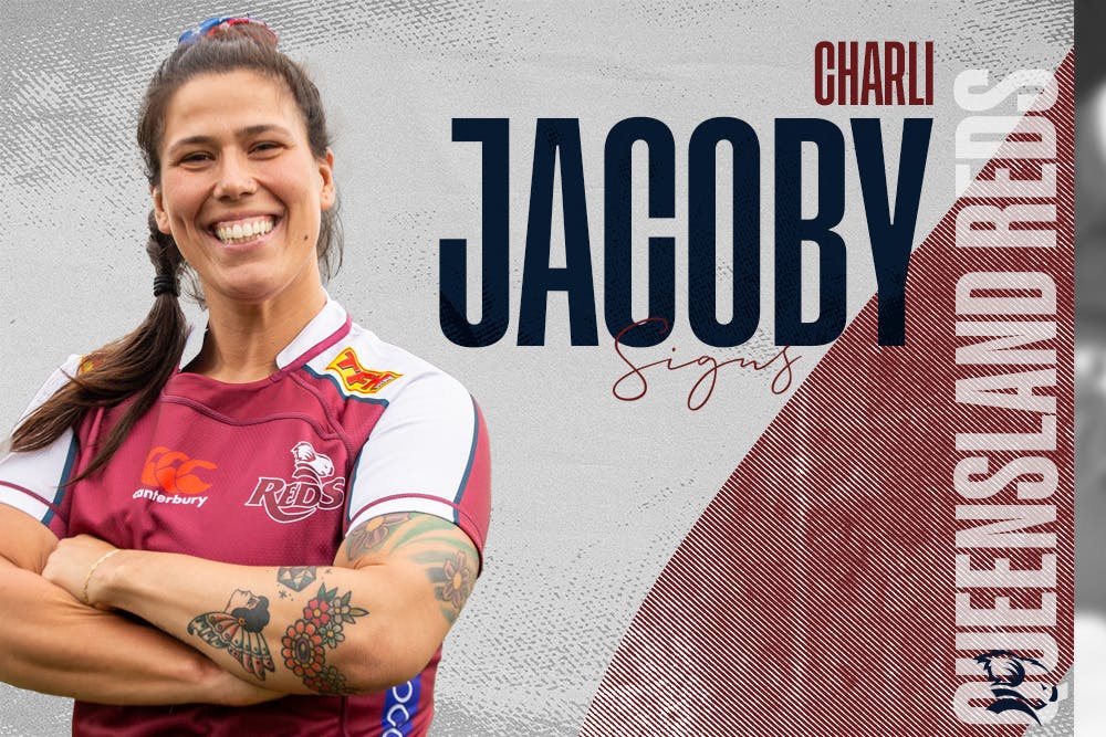 Charli Jacoby brings 24 Test caps of experience with the USA to the Reds' Super W front row