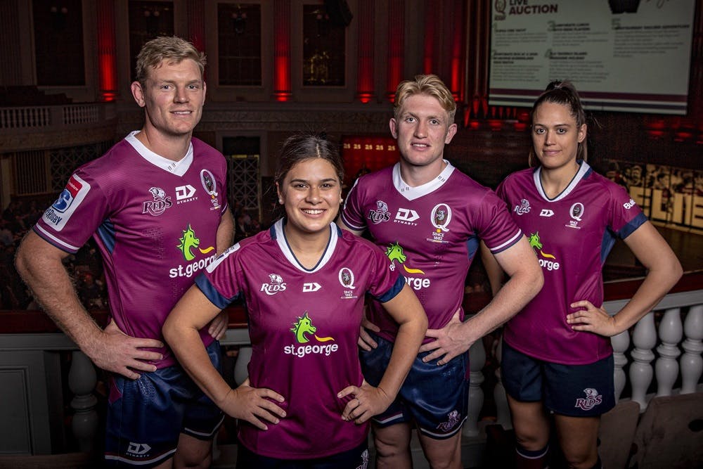 From 2020 onwards, both the men's and women's Queensland representative sides will share the same name - the Queensland Reds - across both Super Rugby and Super W. Photo: Brendan Hertel/QRU