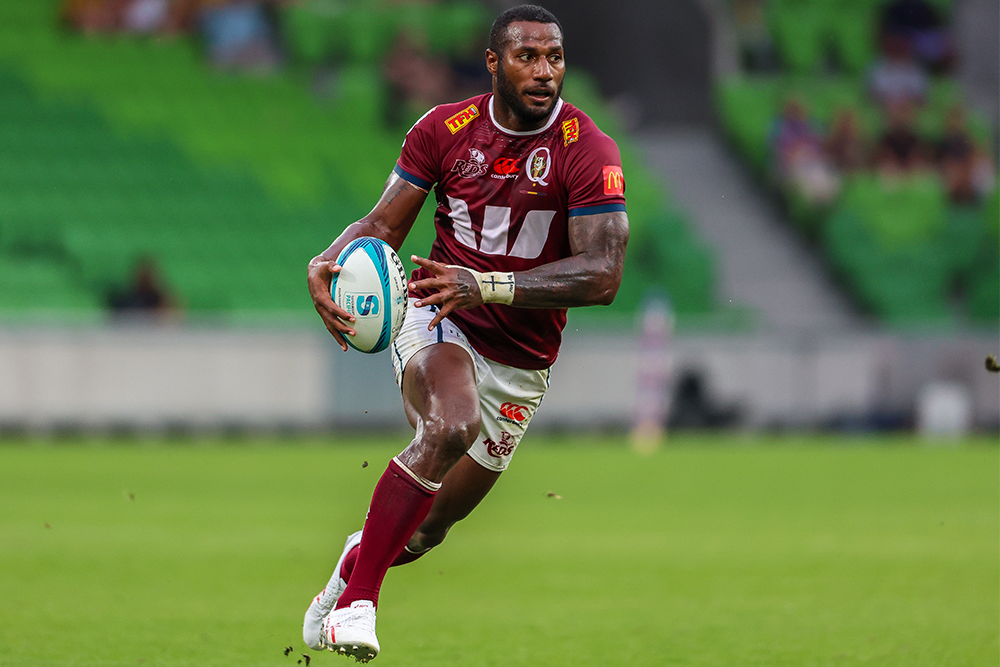 Suliasi Vunivalu made his return in the dominant win. Photo: Getty Images.